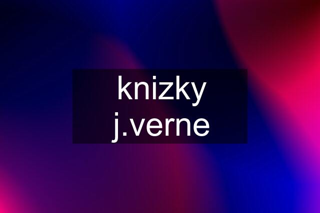 knizky j.verne