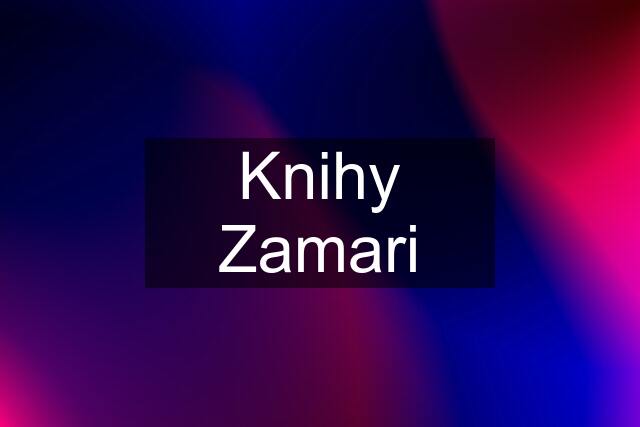 Knihy Zamari