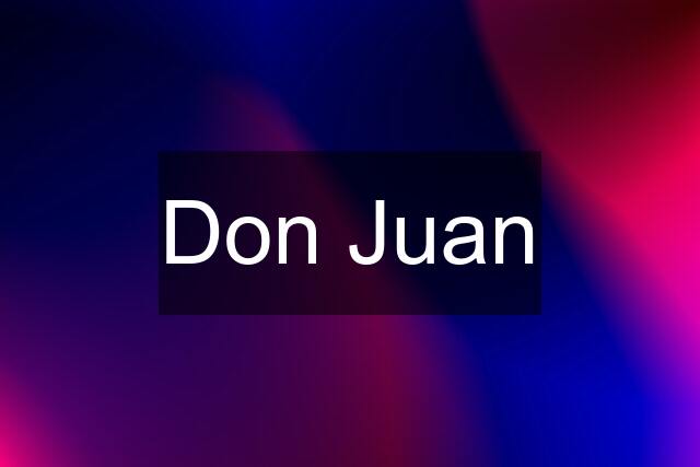 Don Juan