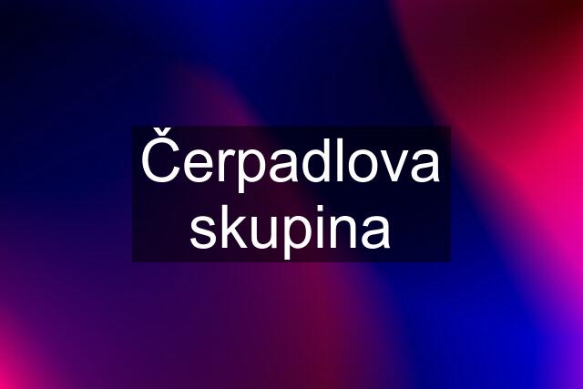 Čerpadlova skupina