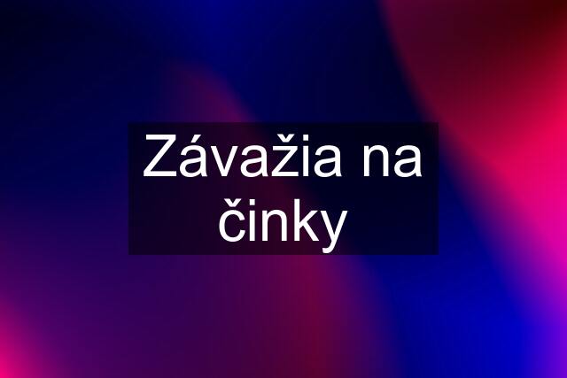 Závažia na činky