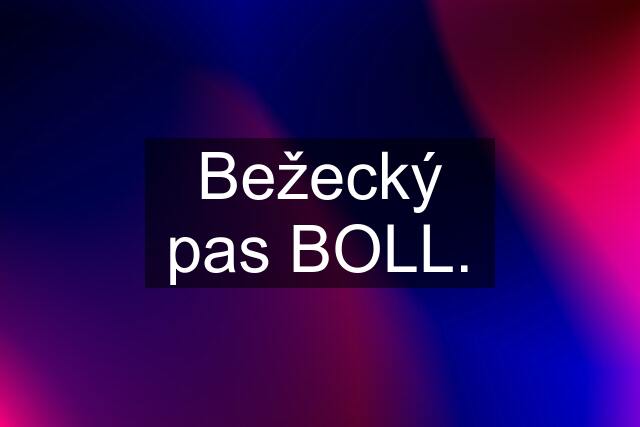 Bežecký pas BOLL.