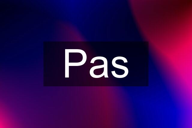 Pas