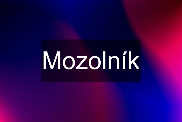 Mozolník