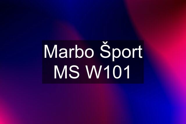 Marbo Šport MS W101