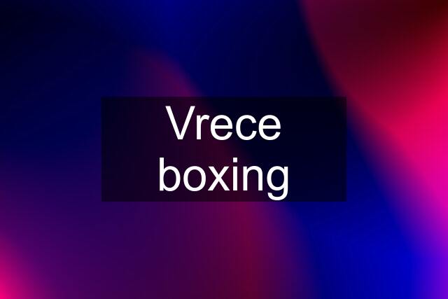 Vrece boxing