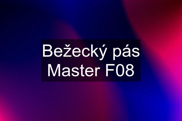 Bežecký pás Master F08