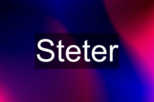 Steter