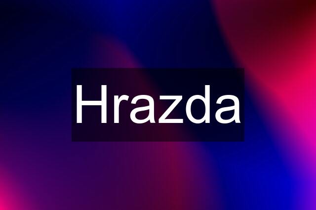 Hrazda