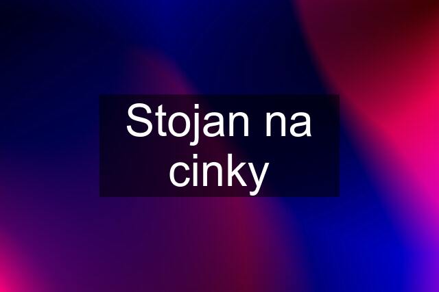 Stojan na cinky