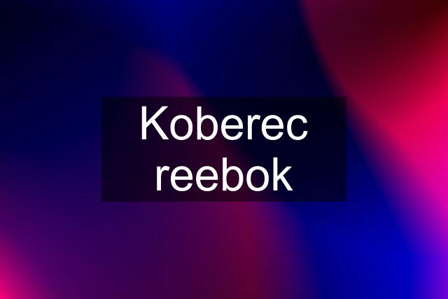 Koberec reebok