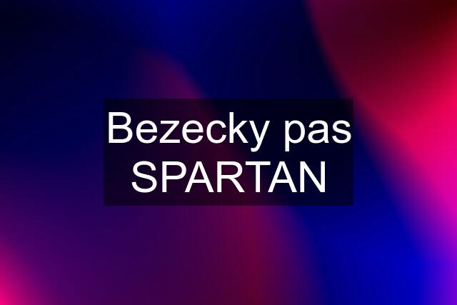 Bezecky pas SPARTAN