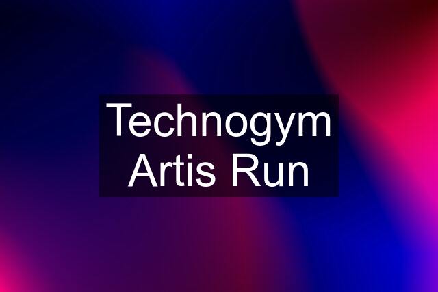 Technogym Artis Run