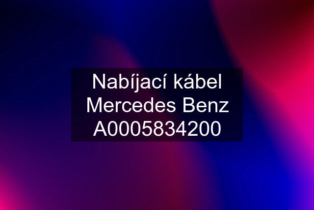 Nabíjací kábel Mercedes Benz A