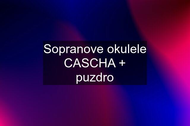 Sopranove okulele CASCHA + puzdro