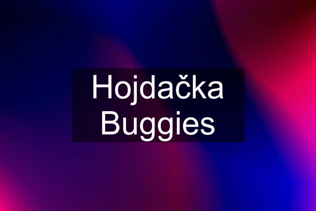 Hojdačka Buggies