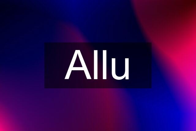 Allu