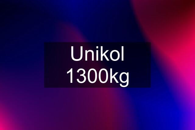 Unikol 1300kg