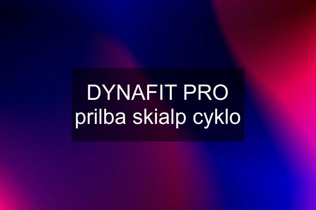 DYNAFIT PRO prilba skialp cyklo