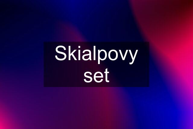 Skialpovy set