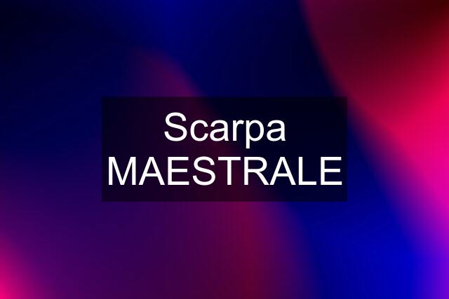 Scarpa MAESTRALE