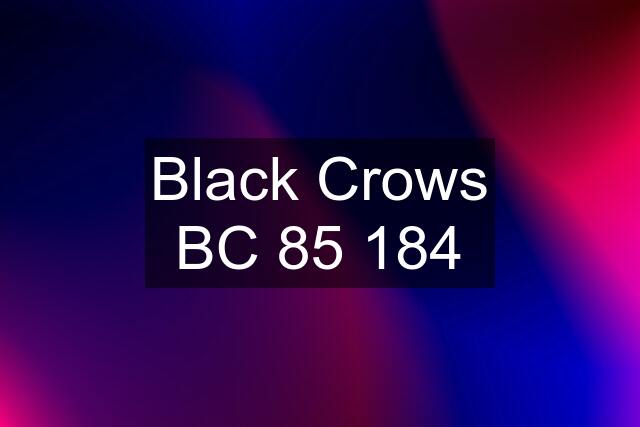 Black Crows BC 85 184