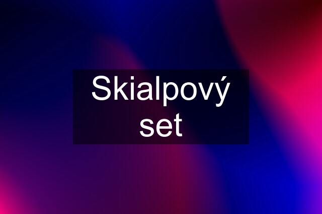 Skialpový set