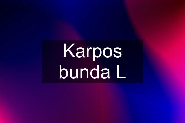 Karpos bunda L