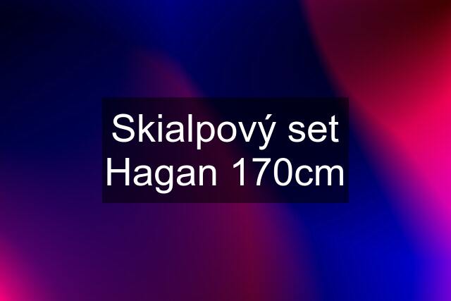 Skialpový set Hagan 170cm