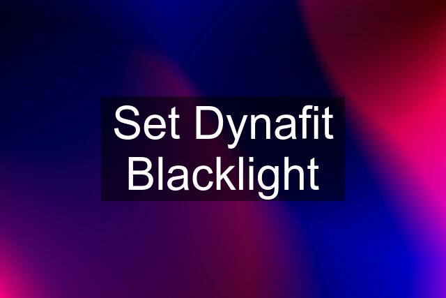 Set Dynafit Blacklight