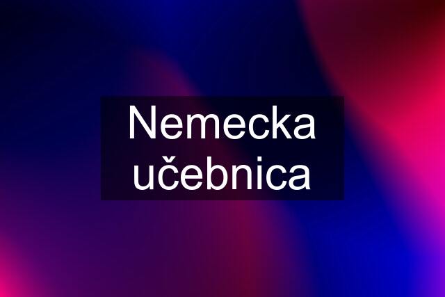 Nemecka učebnica