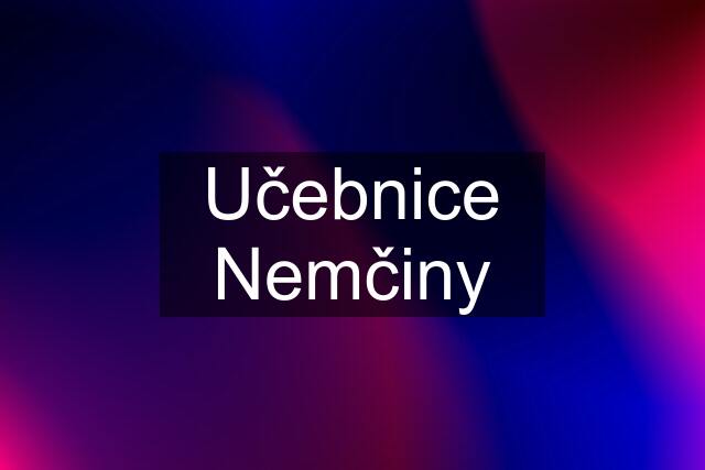 Učebnice Nemčiny