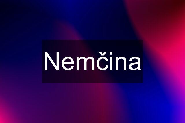 Nemčina