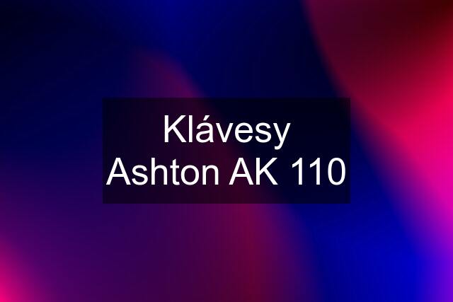 Klávesy Ashton AK 110