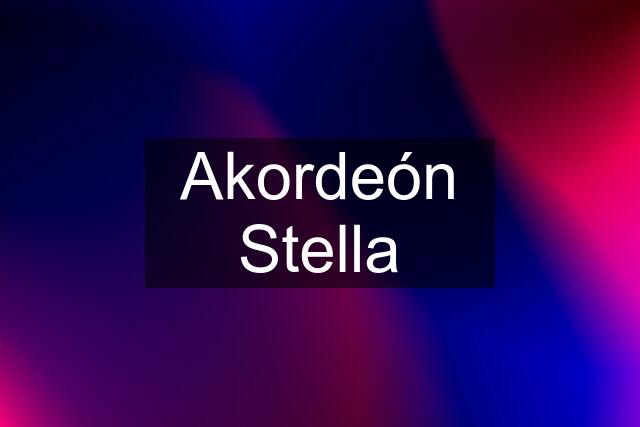 Akordeón Stella