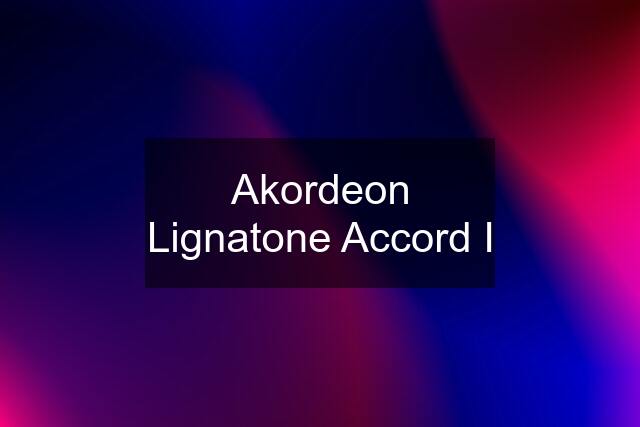 Akordeon Lignatone Accord I