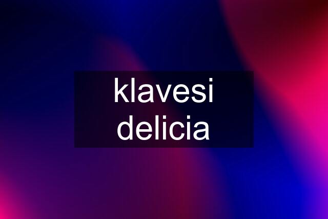 klavesi delicia