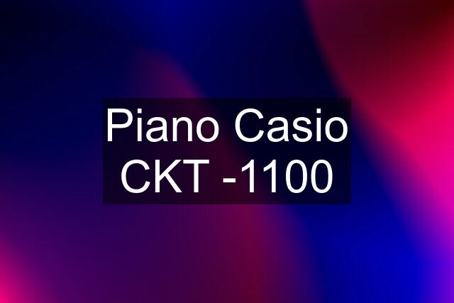 Piano Casio CKT -1100