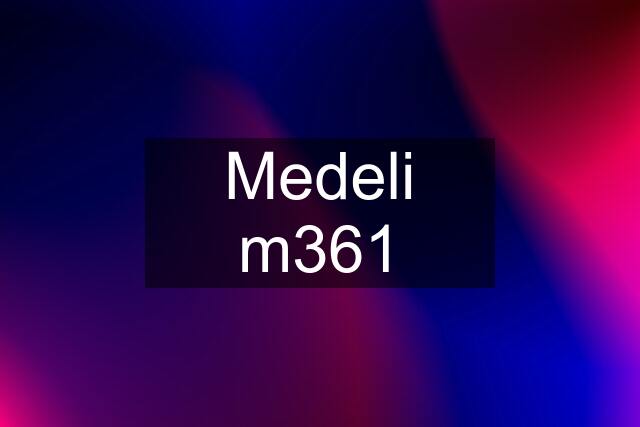 Medeli m361