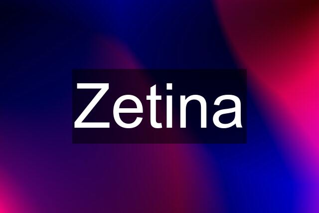 Zetina