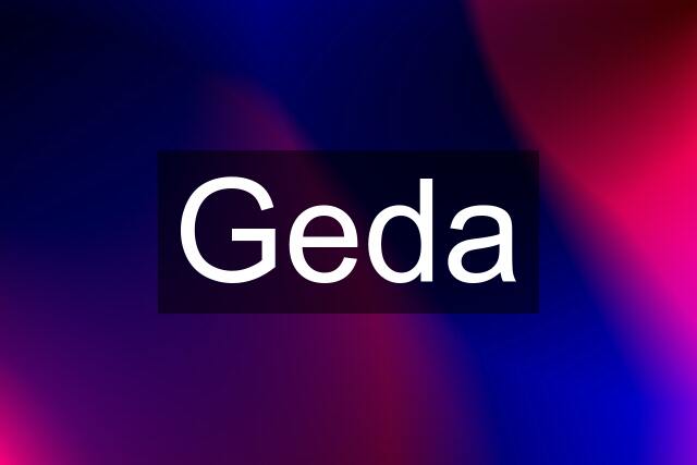 Geda