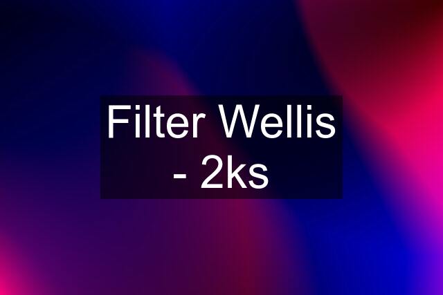 Filter Wellis - 2ks