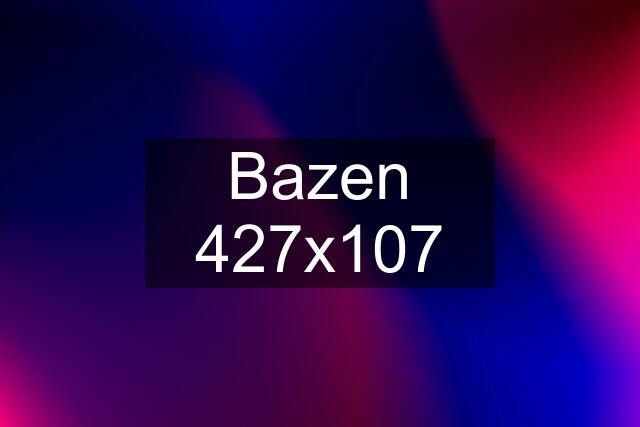 Bazen 427x107