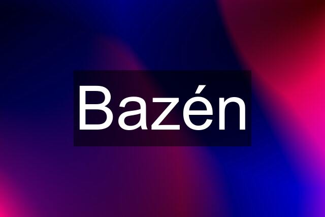 Bazén