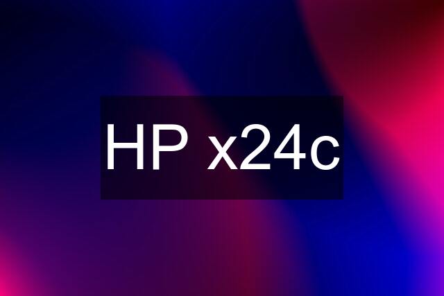 HP x24c