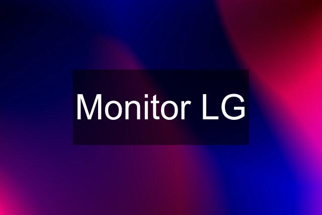 Monitor LG