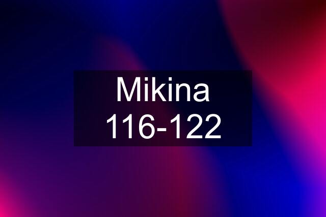 Mikina 116-122