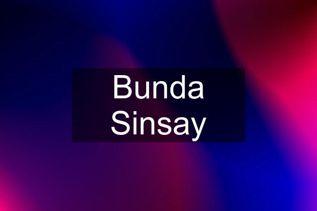 Bunda Sinsay