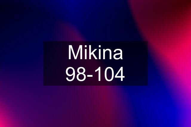 Mikina 98-104