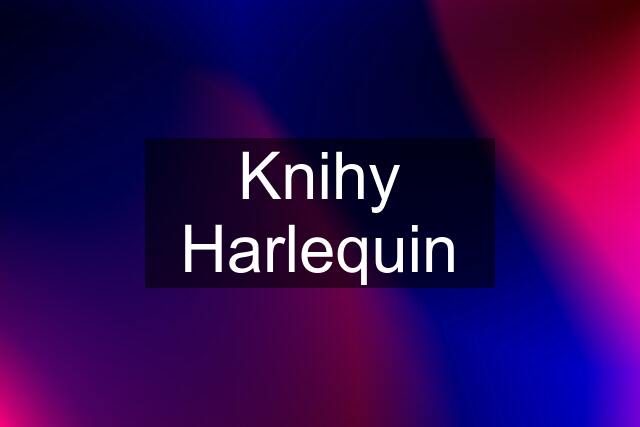 Knihy Harlequin